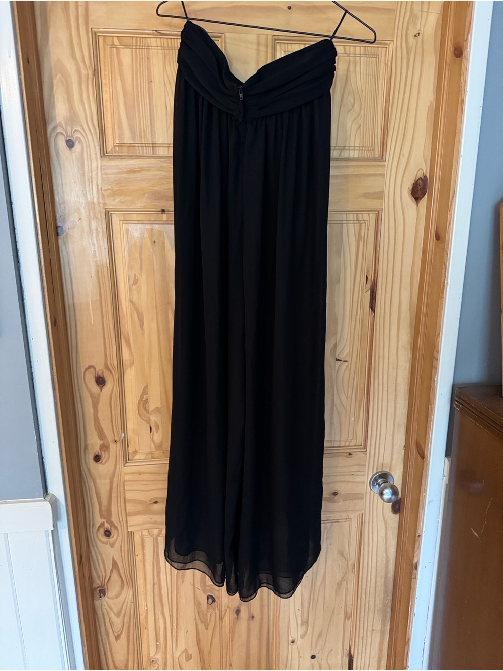 Lida Baday and Holt Renfrew Sheer Black Trousers - Picture 3 of 3